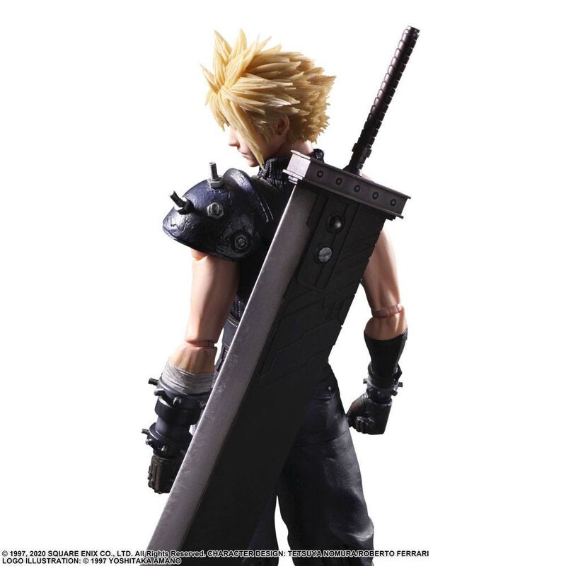 Final Fantasy VII Remake Play Arts Kai action figure Cloud Strife Ver. 2 27 cm