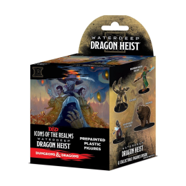 D&D Icons of the Realms: Waterdeep Dragon Heist Booster Brick (8) Add-on and figurine sets for figurine games