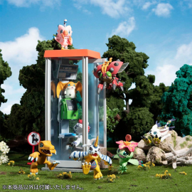Digimon Adventure Digicolle! Series assortment trading figures 5 cm Mix (8) Figurine