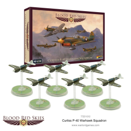 Curtiss P-40 Warhawk Squadron Add-on and figurine sets for figurine games