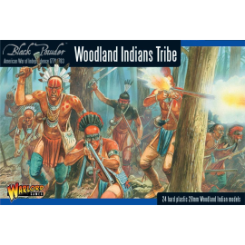 Woodland Indian Tribes Add-on and figurine sets for figurine games