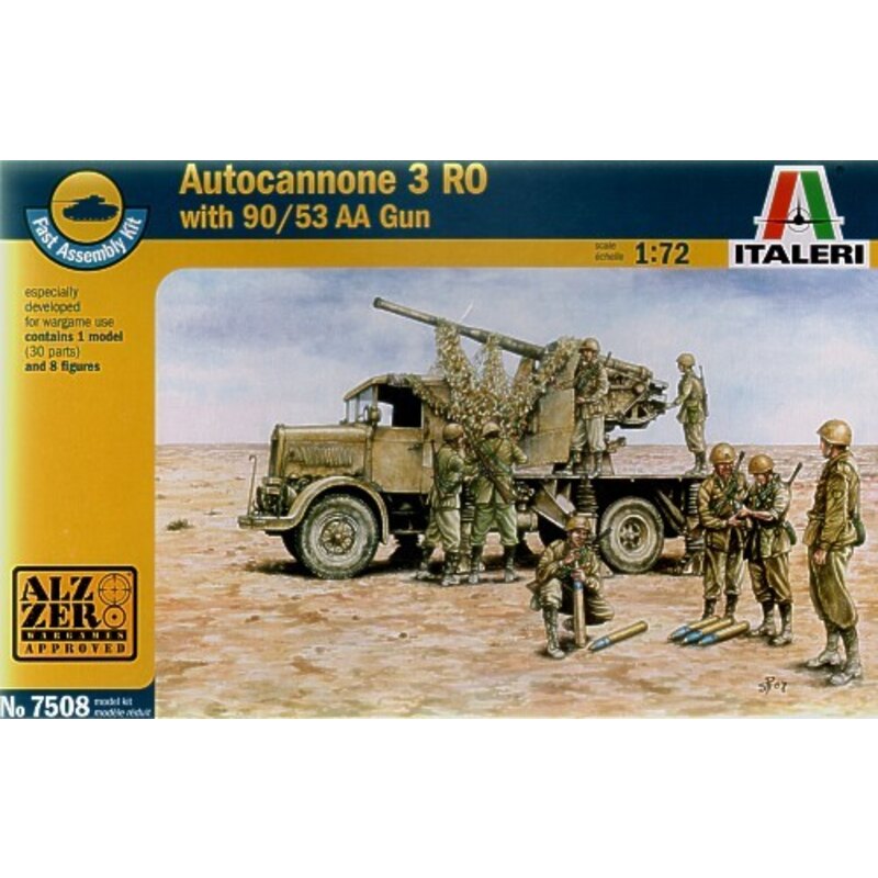 Autocannone RO3 with 90/53 AA Gun