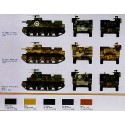 M7 Priest 105mm HMC includes 2 snap together vehicles