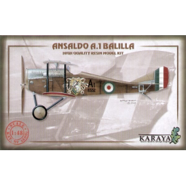 Ansaldo A.1 Balilla with decals and photoetched parts Model kit