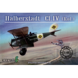 Halberstadt Cl.IV (Rol.) - international users: Poland (1) Lithuania (2) Estonia (1) Soviet Union (1). Model kit