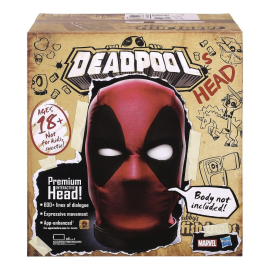 Marvel Legends Interactive Deadpool Head Replica