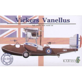 Vickers Vanellus with decals and etched Model kit