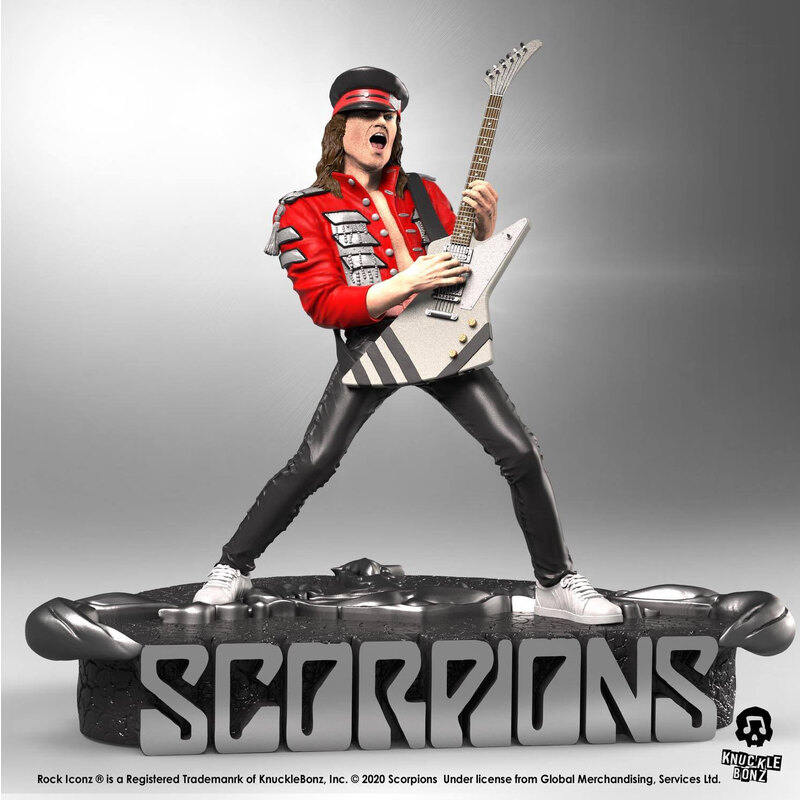 KBMJABS100 Scorpions Statuette Rock Iconz Matthias Jabs Limited Edition 22 cm