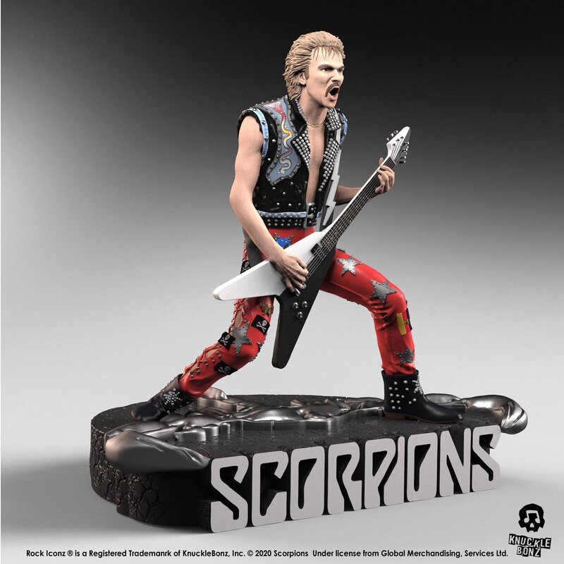 Scorpions statuette Rock Iconz Rudolf Schenker Limited Edition 22 cm Statue