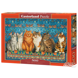 Cat Aristocracy, 500 piece jigsaw puzzle 