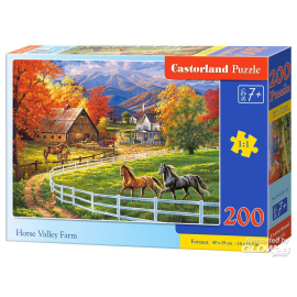 Horse Valley Farm, 200 piece jigsaw puzzle 
