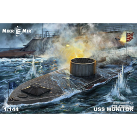 USS monitor Model kit