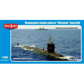 US nuclear-powered submarine Sturegon Model kit