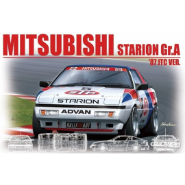 Mitsubishi Starion Gr.A '87 JTC Ver. Model kit