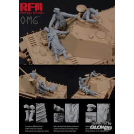 Figures for PANTHER G, Fallen Resin 