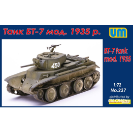 BT-7 tank mod. 1935 Model kit