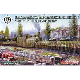 Death to the German Invaders Armored train of the 48th armored division1 Model kit