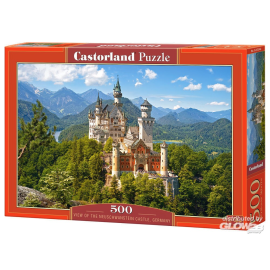 Puzzle View of Neuschwanstein Castle, Germany 