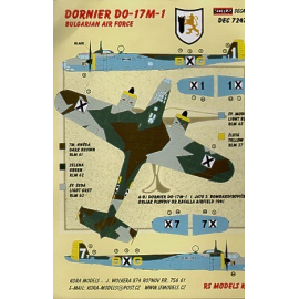 Dornier Do 17M-1 Bulgarian Air Force