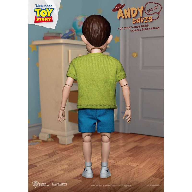 Toy Story figurine Dynamic Action Heroes Andy Davis 21 cm Beast Kingdom Toys