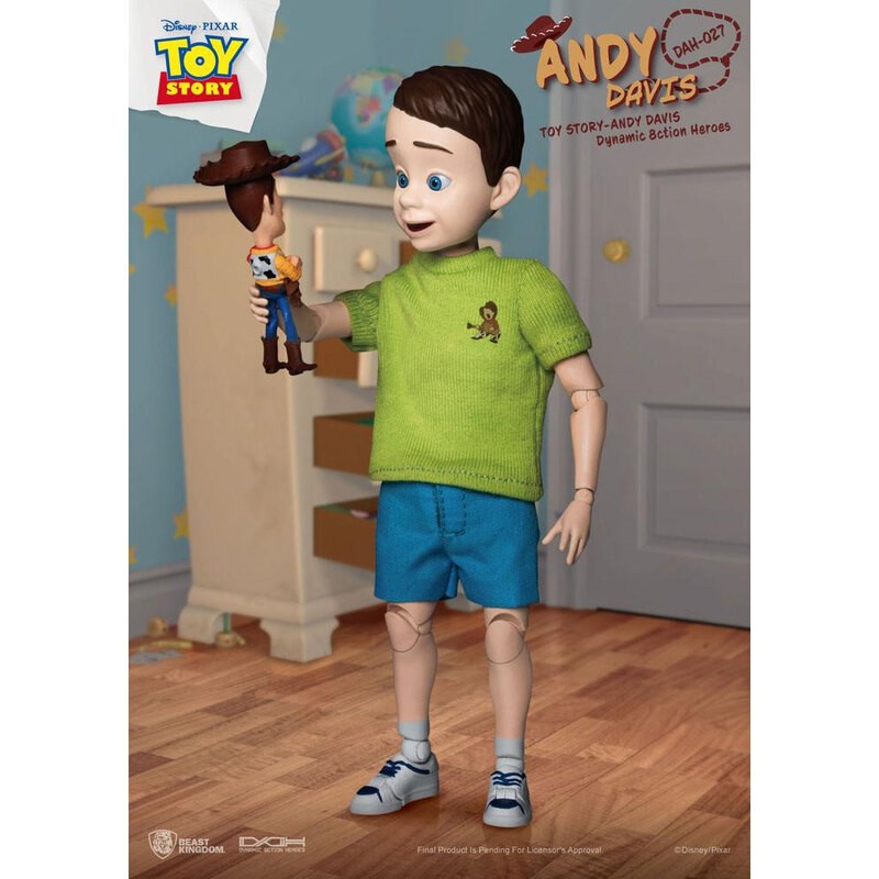 BKDDAH-027 Toy Story figurine Dynamic Action Heroes Andy Davis 21 cm