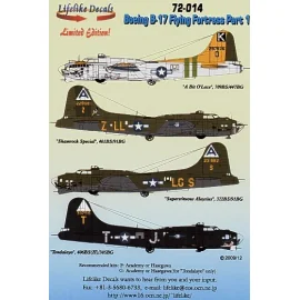 Boeing B-17F/Boeing B-17G Flying Fortress Part 1 8th Air Force