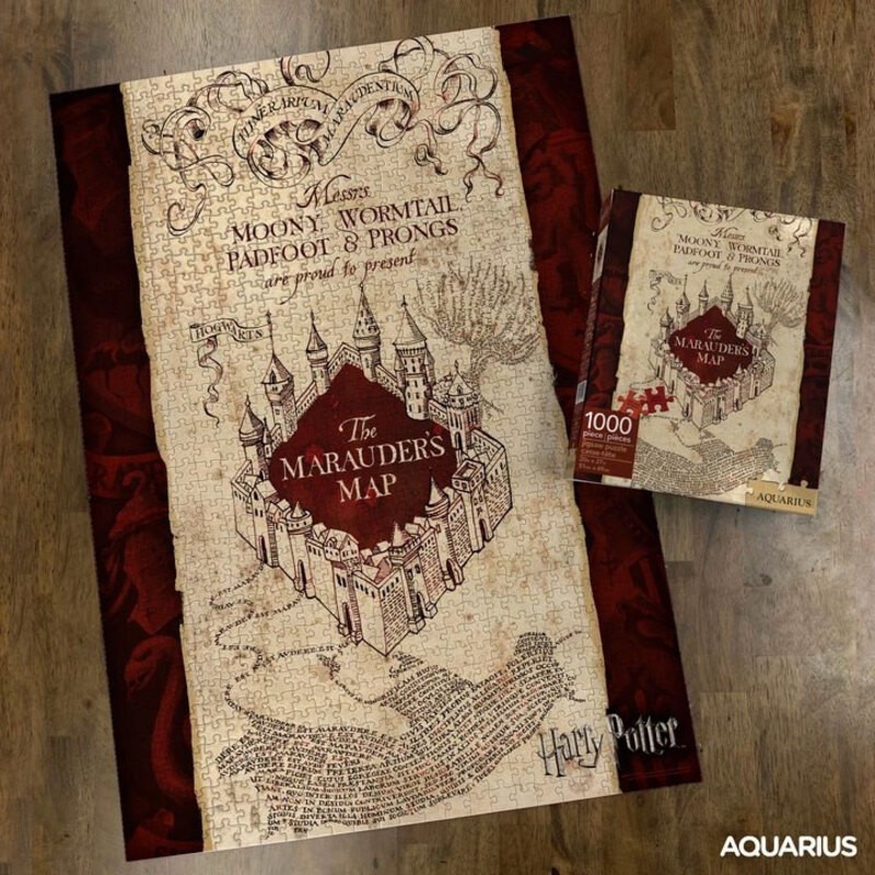 Harry Potter puzzle Marauder's Map (1000 pieces) 