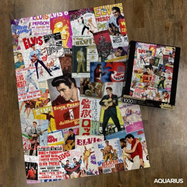 Elvis Presley puzzle Movie Poster Collage (1000 pieces) 