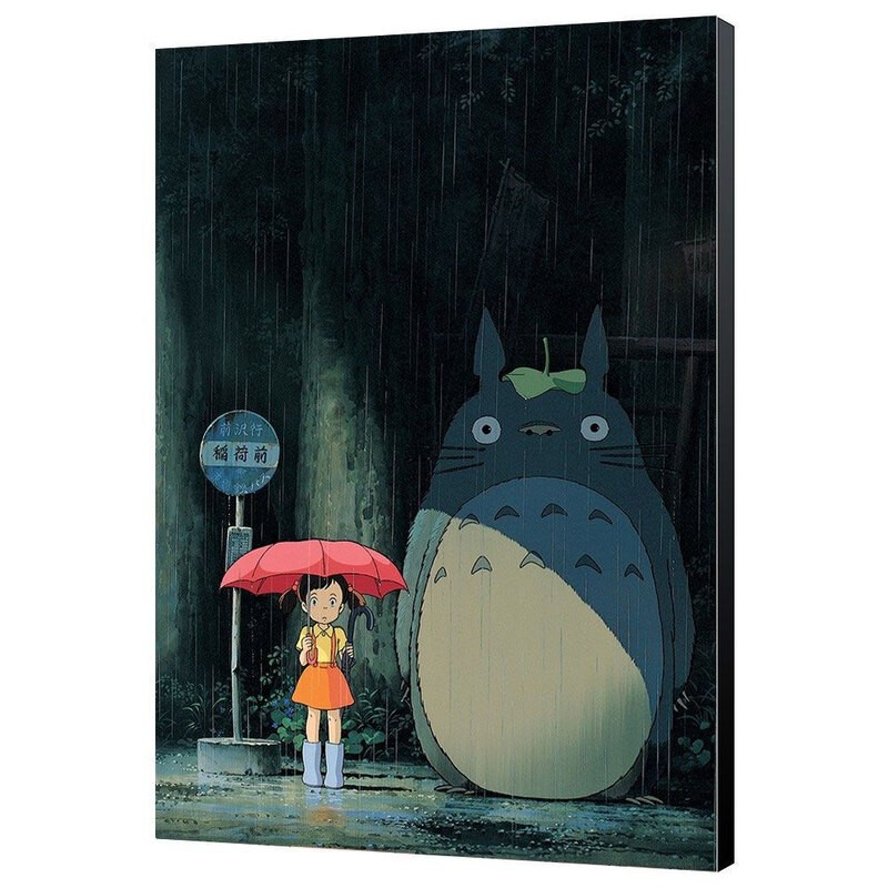 My neighbor Totoro wooden picture Totoro 35 x 50 cm