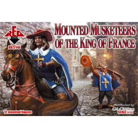 Mounted Musketeers of the King of France Figure