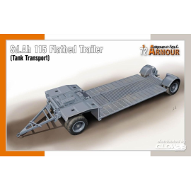 Sd.Ah 115 Flatbed Trailer (Tank Transport) Model kit