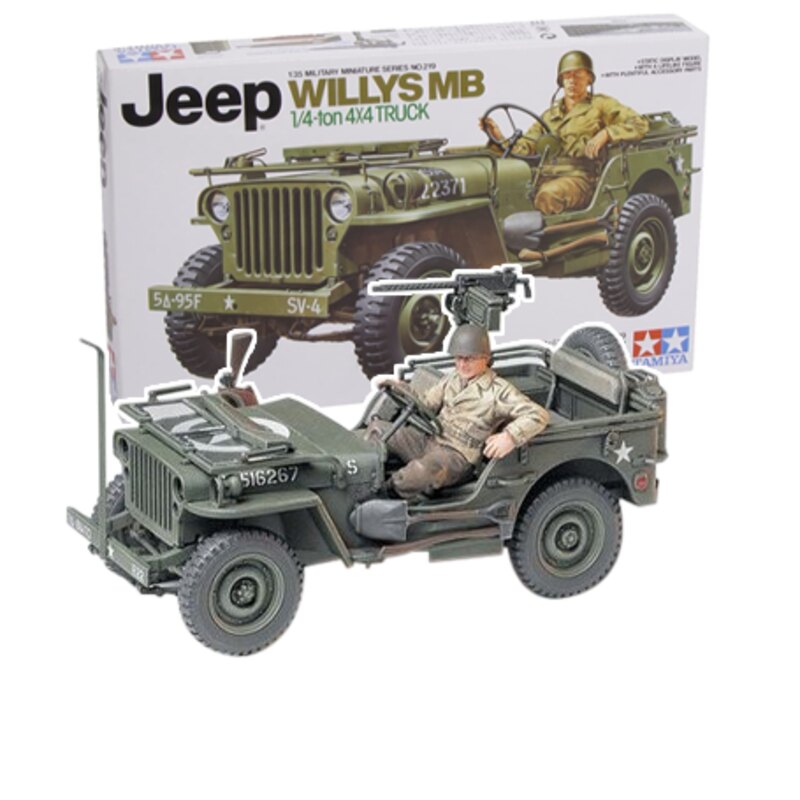 Tamiya- 1/35 Jeep Willys MB - Scale Models Of War