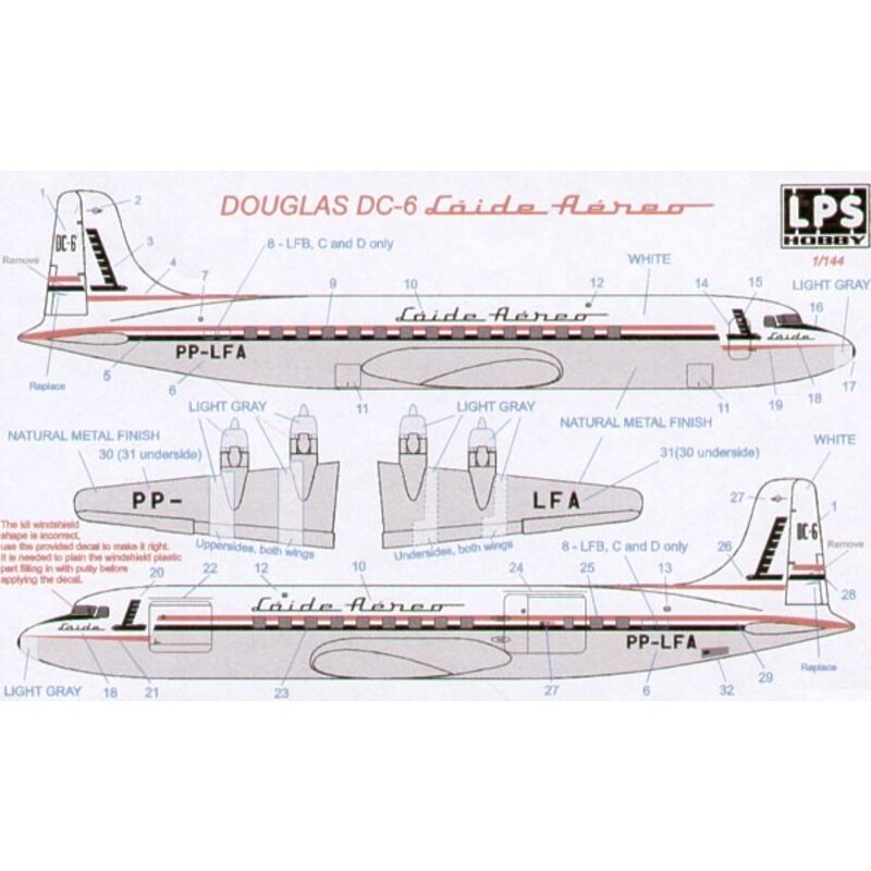 Douglas DC-6 Laide Aereo