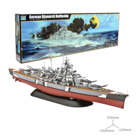 Bismarck 1941 Bismark (Upgrade Set available separately see item TU06627) Model kit
