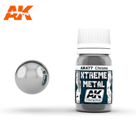 XTREME METAL CHROME 30ml Model color