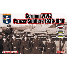 WWII German Panzer Soldiers, 1939-1940 Figure
