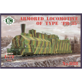 Armored locomotive of type PR-35 Model kit