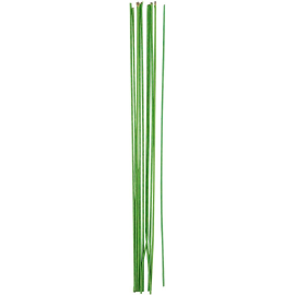 Florist Wire, Green, L: 30cm, D: 2mm, 20 pc / 1 Pq. 