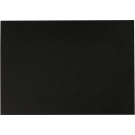 Watercolor paper, black, A4, 300 gr, 10 sheets / 1 Pq. 