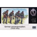 4 German Panzergrenadiers 1942 - 1945