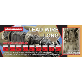 Lead wire 0,6 mm, long 240 mm 