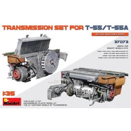 Transmission Set for T-55/T-55A Model kit