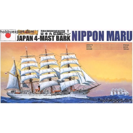 JAPAN 4 MAST BARK NIPPON MARU Model kit