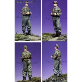 SS RECON OFFICER DIFFERENT HEADS INCL. Figure