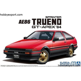 TOYOTA AE86 SPRINTER TRUENO GT APEX 1984 Model kit