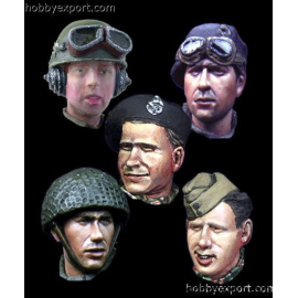 WWII BRITISH HEAD SET 2 Figure