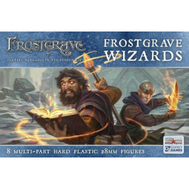 Frostgrave Wizards Add-on and figurine sets for figurine games