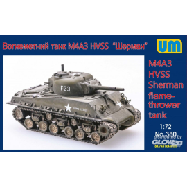 M4A3 HVSS Sherman flame-thrower tank Model kit