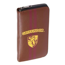 Harry Potter Gryffindor faux leather wallet / business card case 