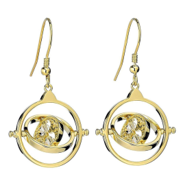 Harry Potter Time Turner Drop earrings (gold plated) 
